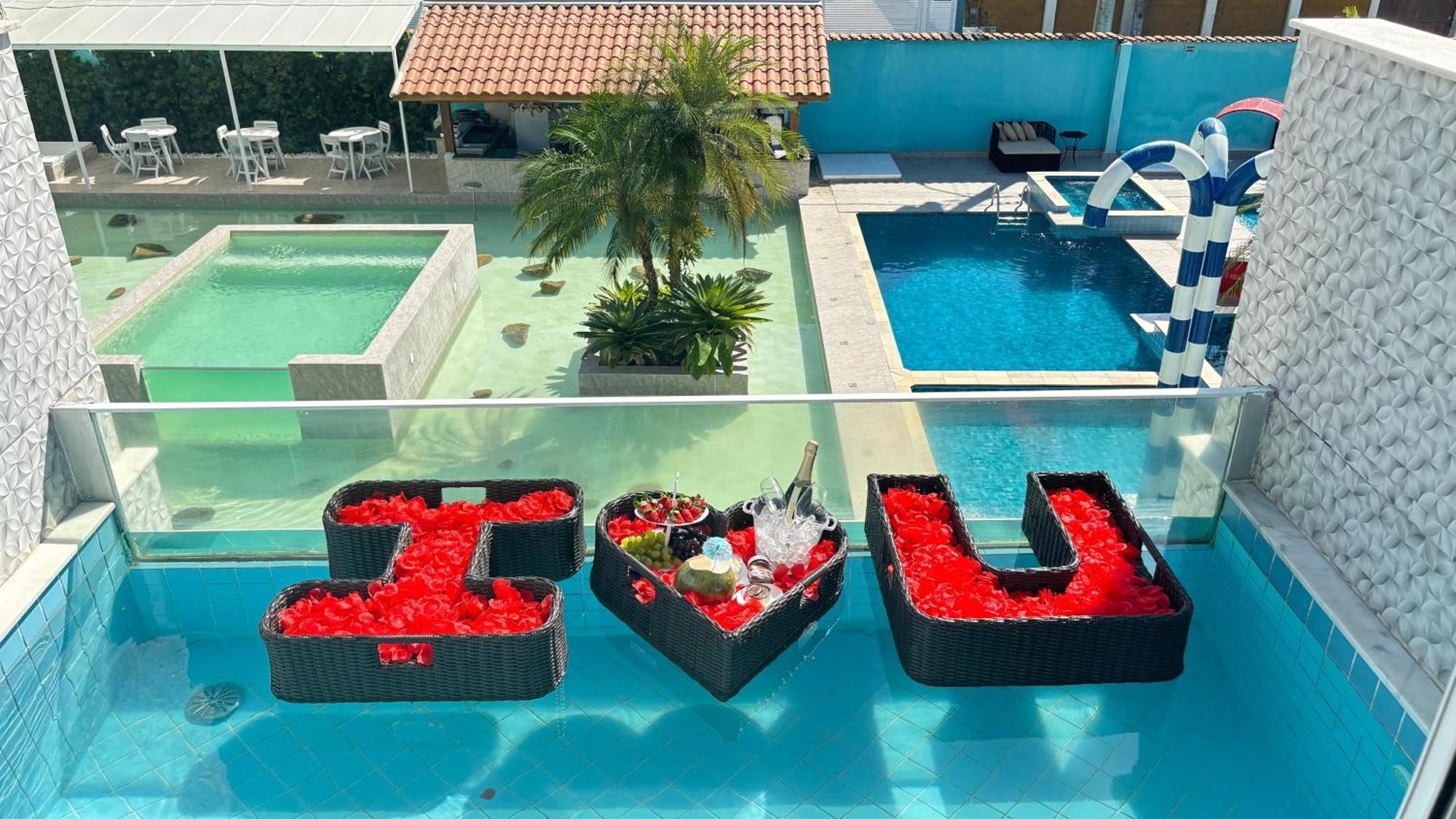 Hotel Encanto Sol E Mar Карагуататуба Екстериор снимка